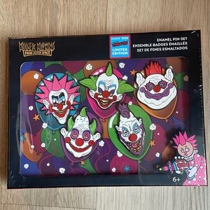Loungefly Killer Klowns From Outer Space NYCC 2024 LE Pin Set